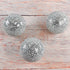 Adore the Decor™ Decorative Mosaic Glass Silver Sphere Orb Ball